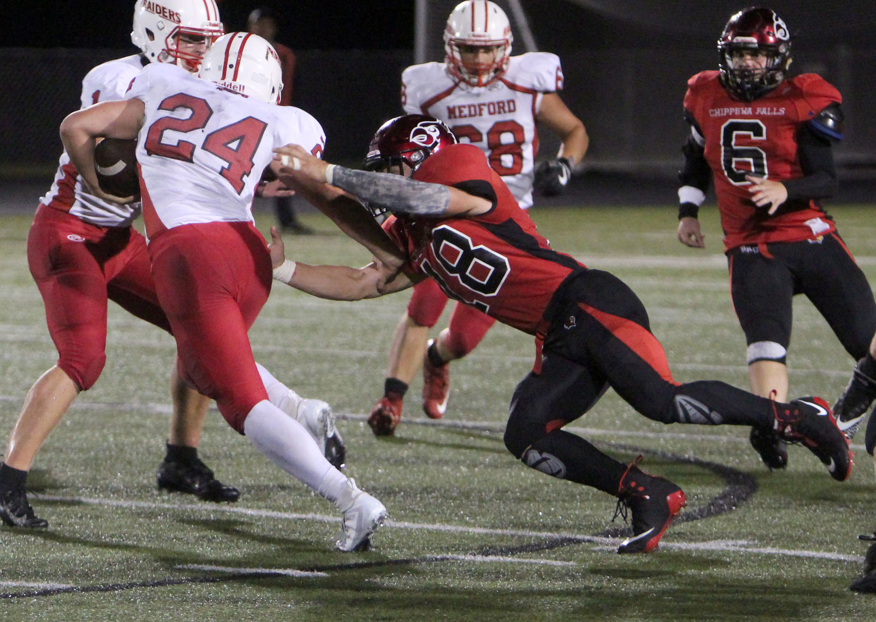 Medford at Chi-Hi football 8-24-18